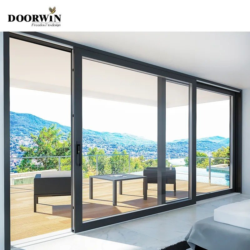 Modern aluminum door and window system